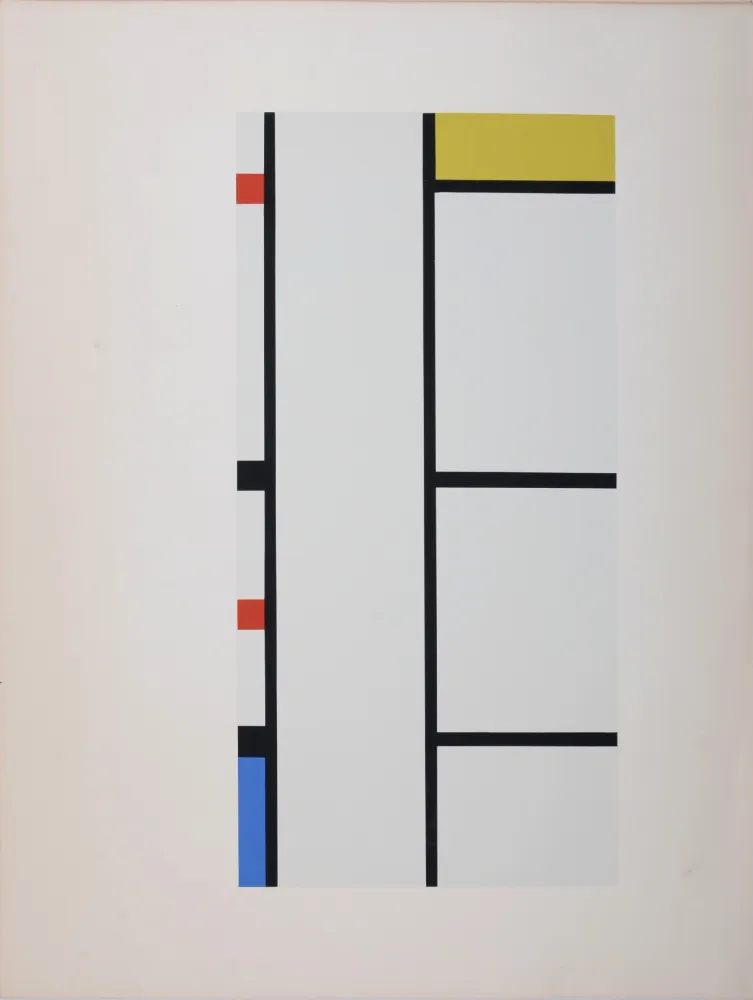 丝网印刷 Mondrian - Composition 35-42, 1957