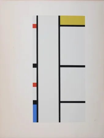 丝网印刷 Mondrian - Composition 35-42, 1957