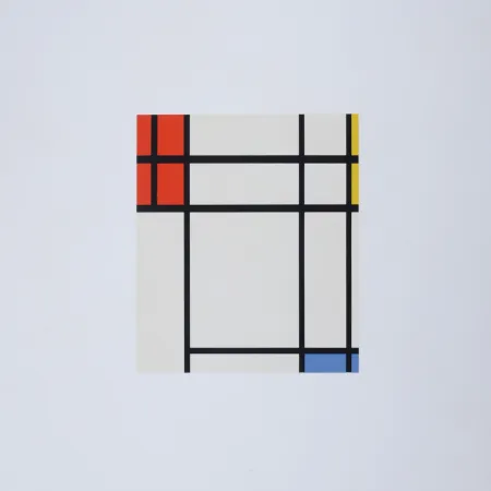 丝网印刷 Mondrian - Composition in Blue, Yellow and Red, 1967