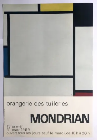 海报 Mondrian - Orangerie des Tuileries