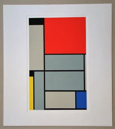 丝网印刷 Mondrian - Tableau I. - 1921