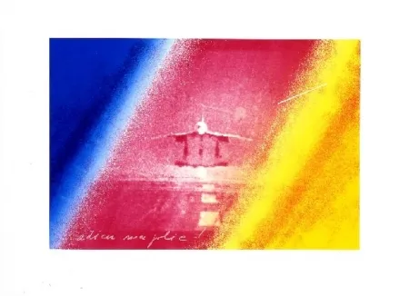 丝网印刷 Monory - Adieu ma jolie