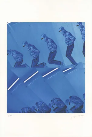 石版画 Monory - Meurtre n°5