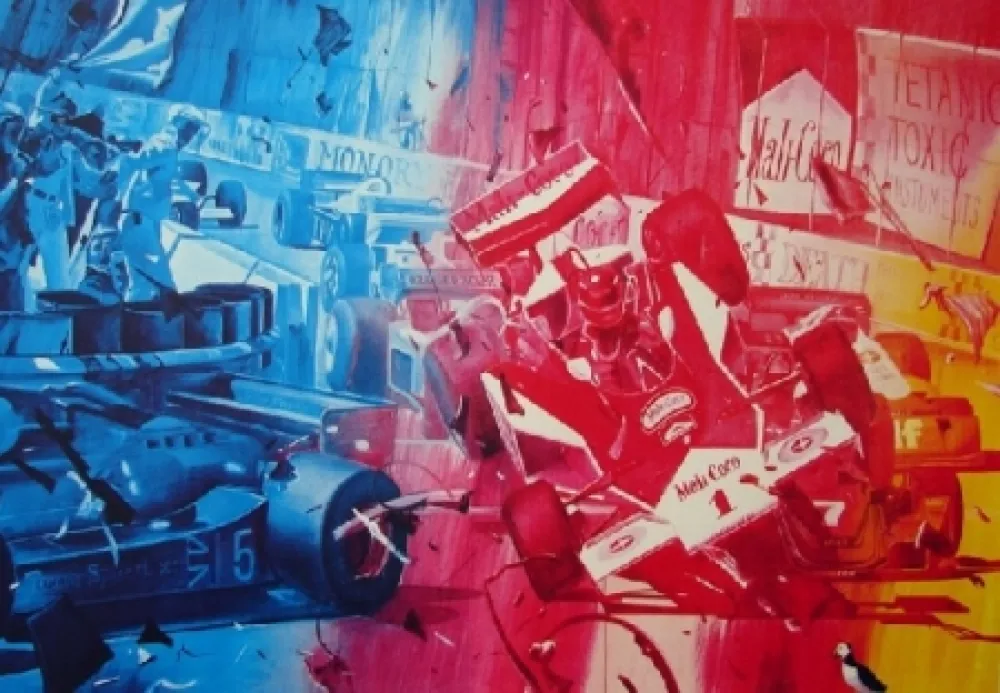 丝网印刷 Monory - Tetanic toxic