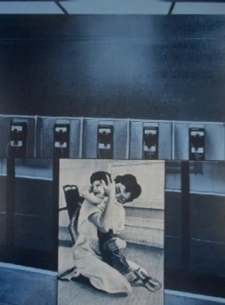 丝网印刷 Monory - USA 76 - etreinte