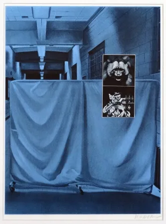 丝网印刷 Monory - USA 76 - Singe