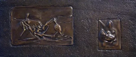 无技术 Moore - 3/4 Mother & Child and Reclining Figure