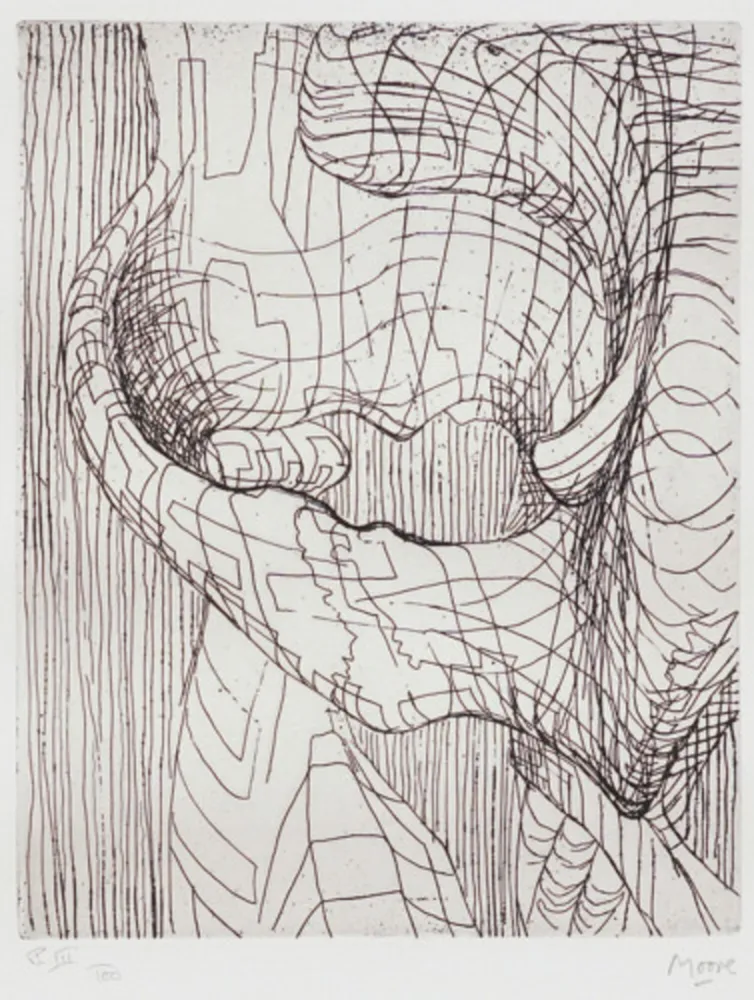 版画 Moore - Elephant Skull