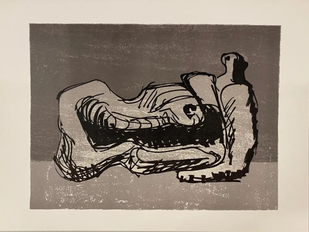 石版画 Moore - Hommage à San Lazzaro