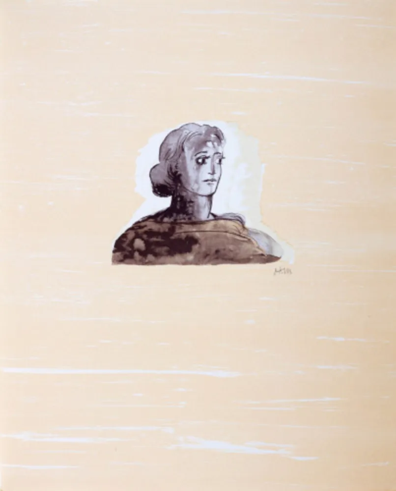 石版画 Moore - La Poesie: Creole Lady (C. 321)