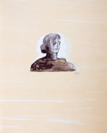 石版画 Moore - La Poesie: Creole Lady (C. 321)