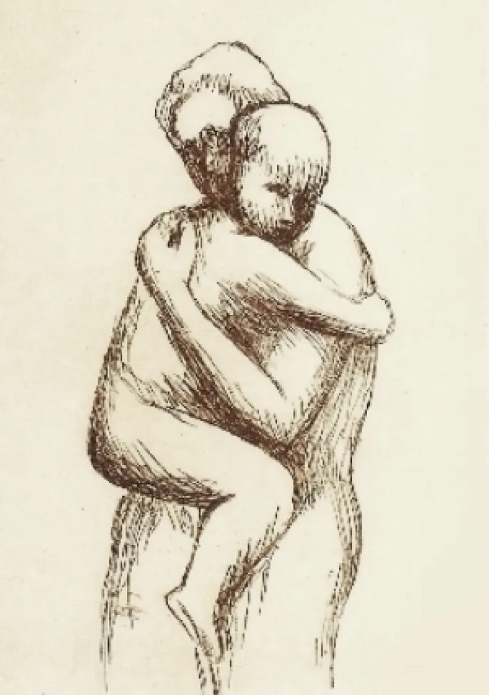 版画 Moore - Mothe & Child XXX