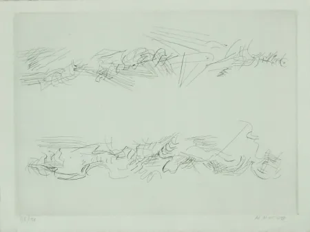 版画 Moore - Projects for Hill Sculpture