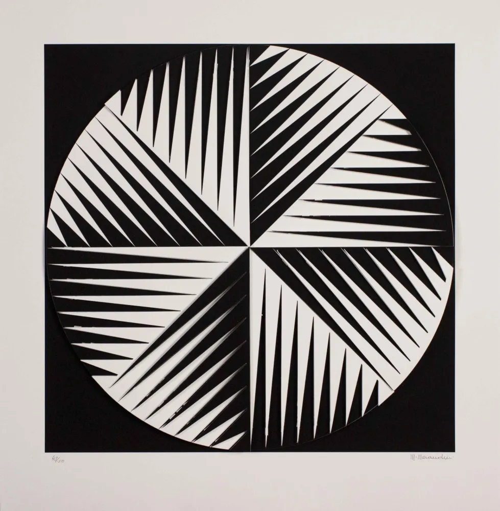 丝网印刷 Morandini - Composizione