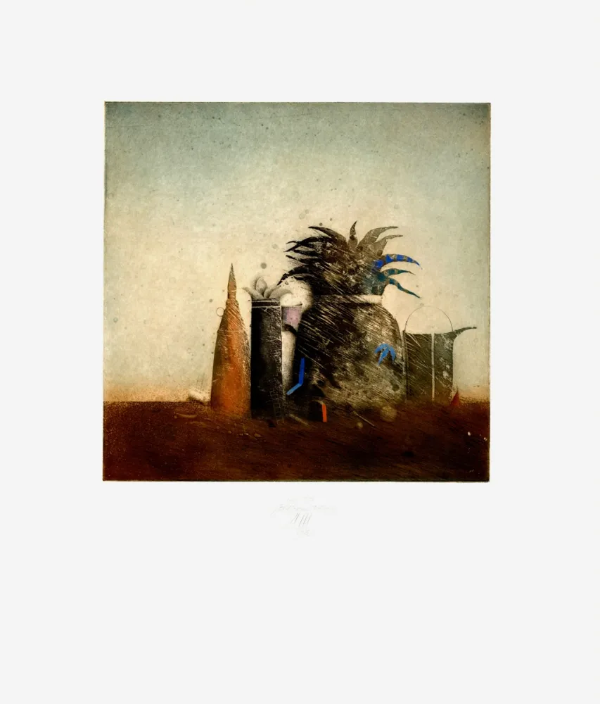 蚀刻飞尘法 Mordstein - Stilleben / Still Life