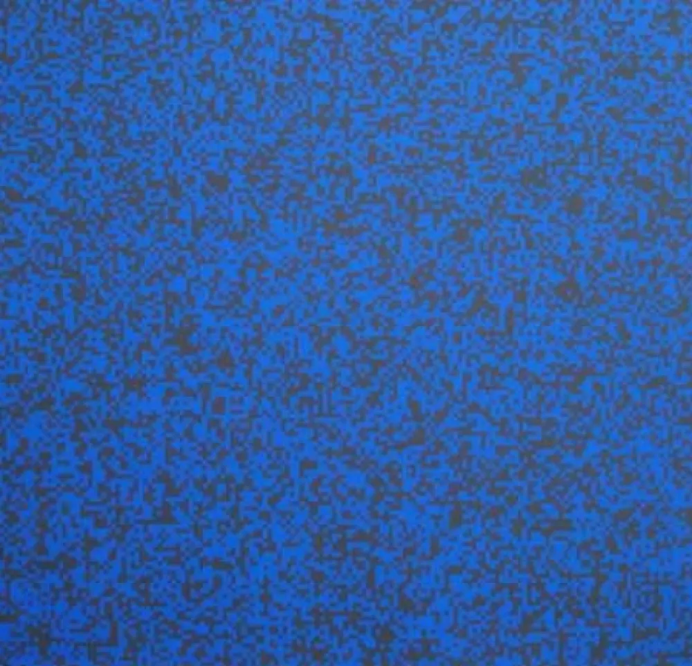 丝网印刷 Morellet - 40 000 carrés