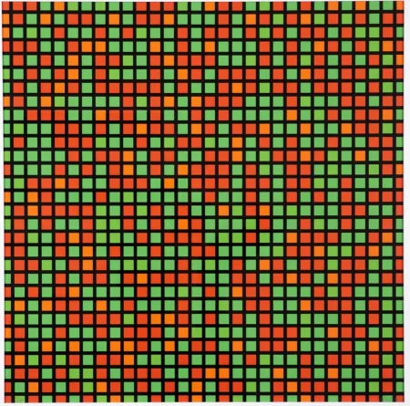 复数作品 Morellet - Chartres - vert orange