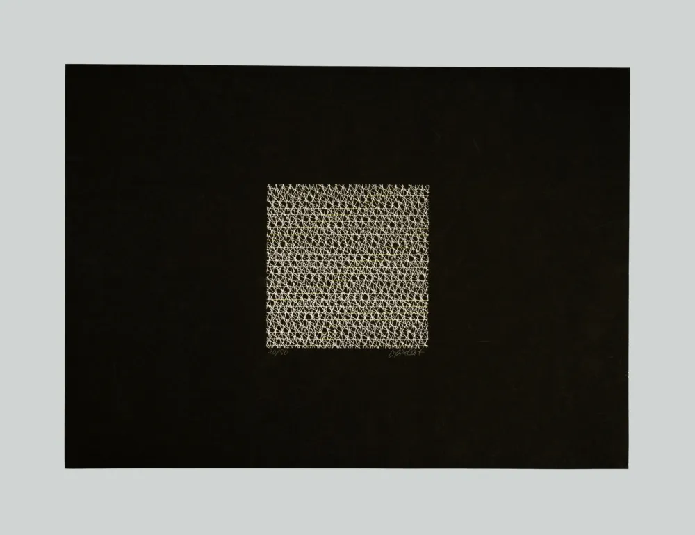 丝网印刷 Morellet - Composition