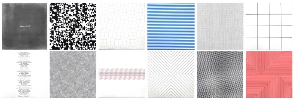 丝网印刷 Morellet - Morellet, 1975