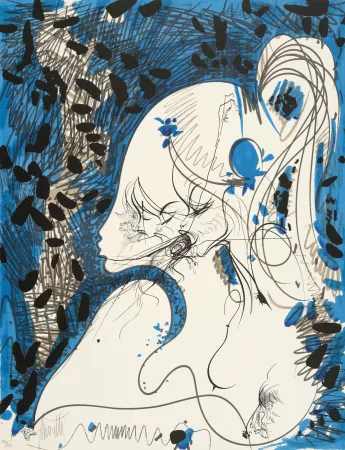 插图书 Moretti - La Rue Saint-Denis. 