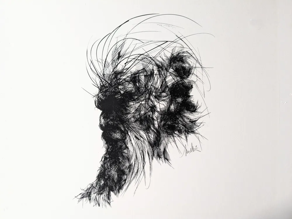 石版画 Moretti - Raymond MORETTI (1931-2015), Moise Exode 2:2, Lithograph E.A, 1983