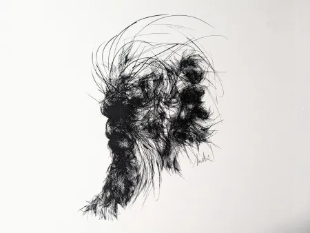 石版画 Moretti - Raymond MORETTI (1931-2015), Moise Exode 2:2, Lithograph E.A, 1983