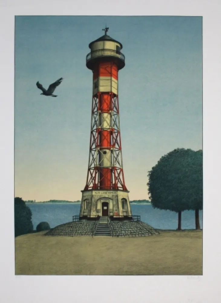 石版画 Moritz - Alte Liebe Hamburg