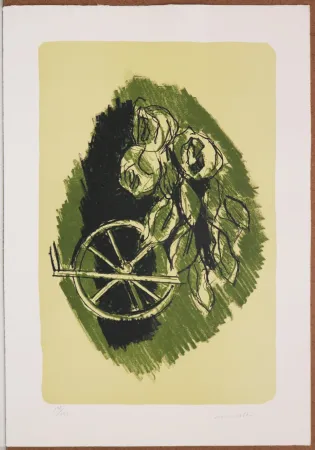 石版画 Morlotti - Quin