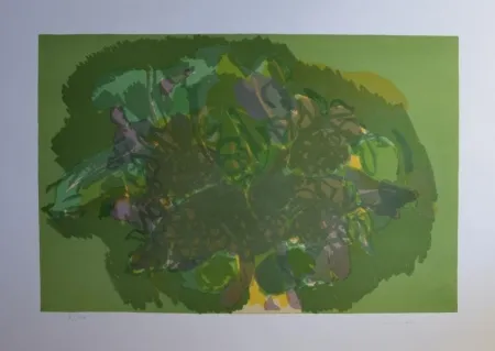 石版画 Morlotti - Senza titolo