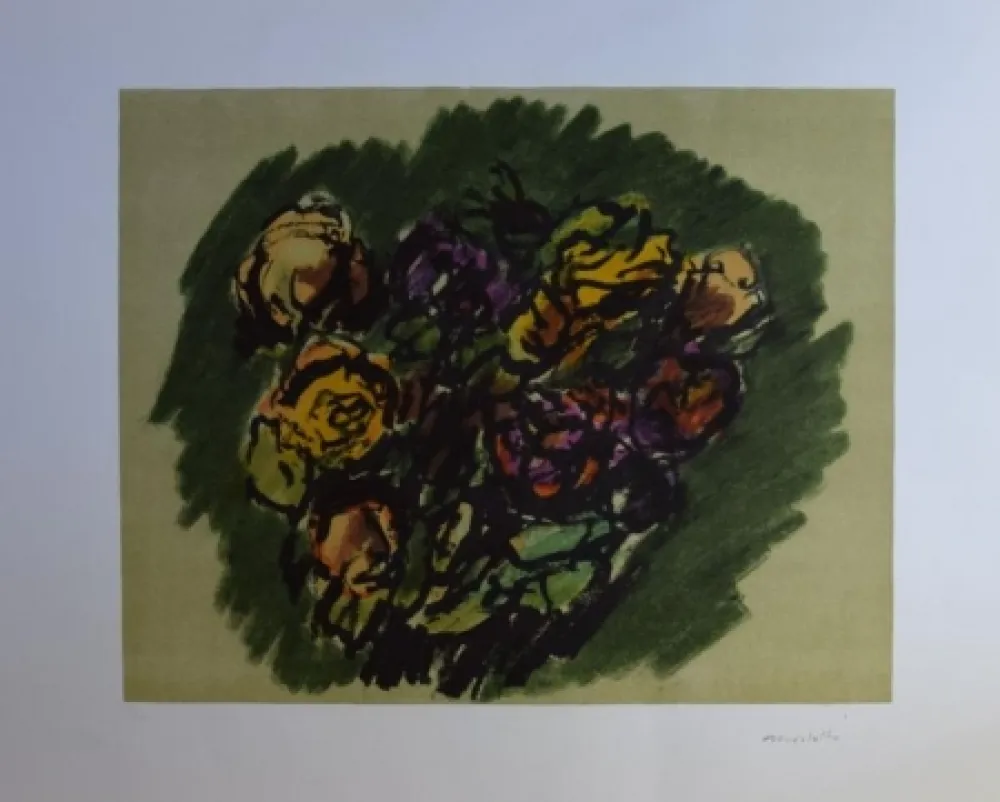 石版画 Morlotti - Senza titolo