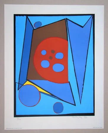 石版画 Mortensen - Monte d'Oro 1961/69