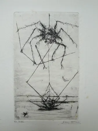 版画 Mosca - Dieci Acqueforti Originali
