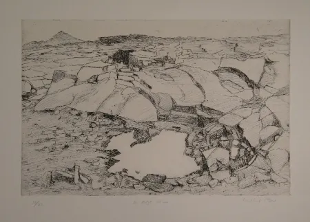 版画 Moser - Der letzte Schnee