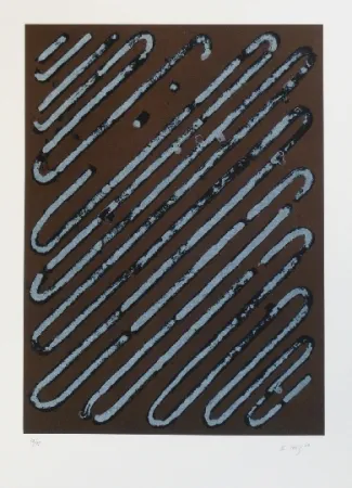 石版画 Moses - Cargot-Trac