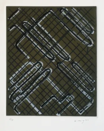 版画 Moses - Eloi-Vador III