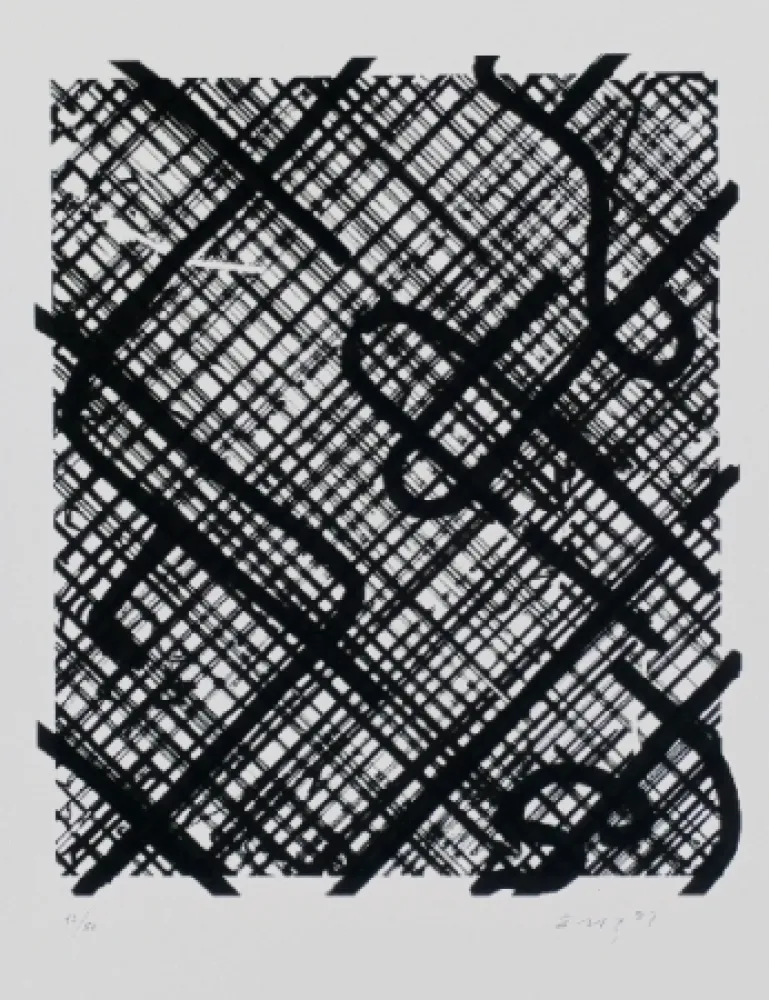 石版画 Moses - Ricco-Trac