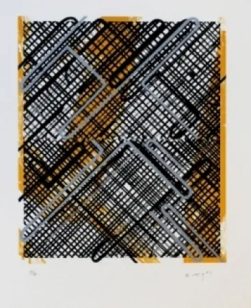 石版画 Moses - Shago 1