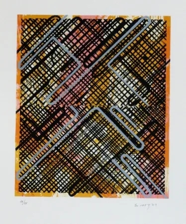 石版画 Moses - Shago 4