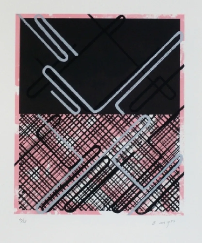 石版画 Moses - Shago 5