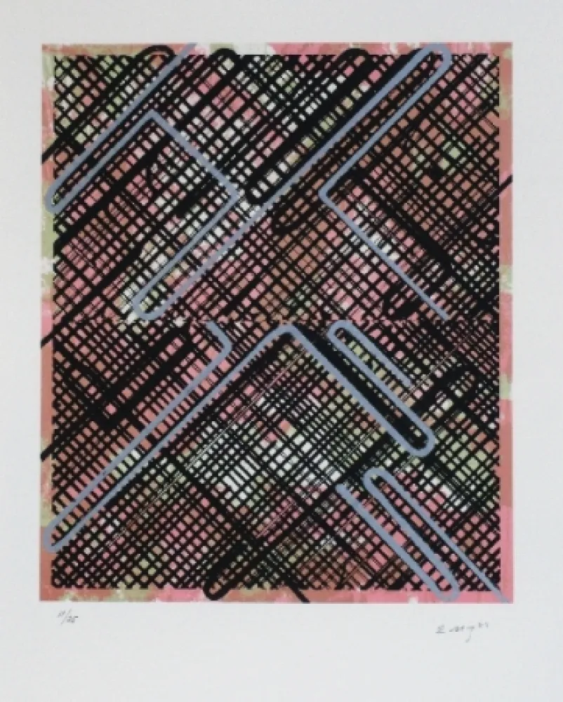 石版画 Moses - Shago 6