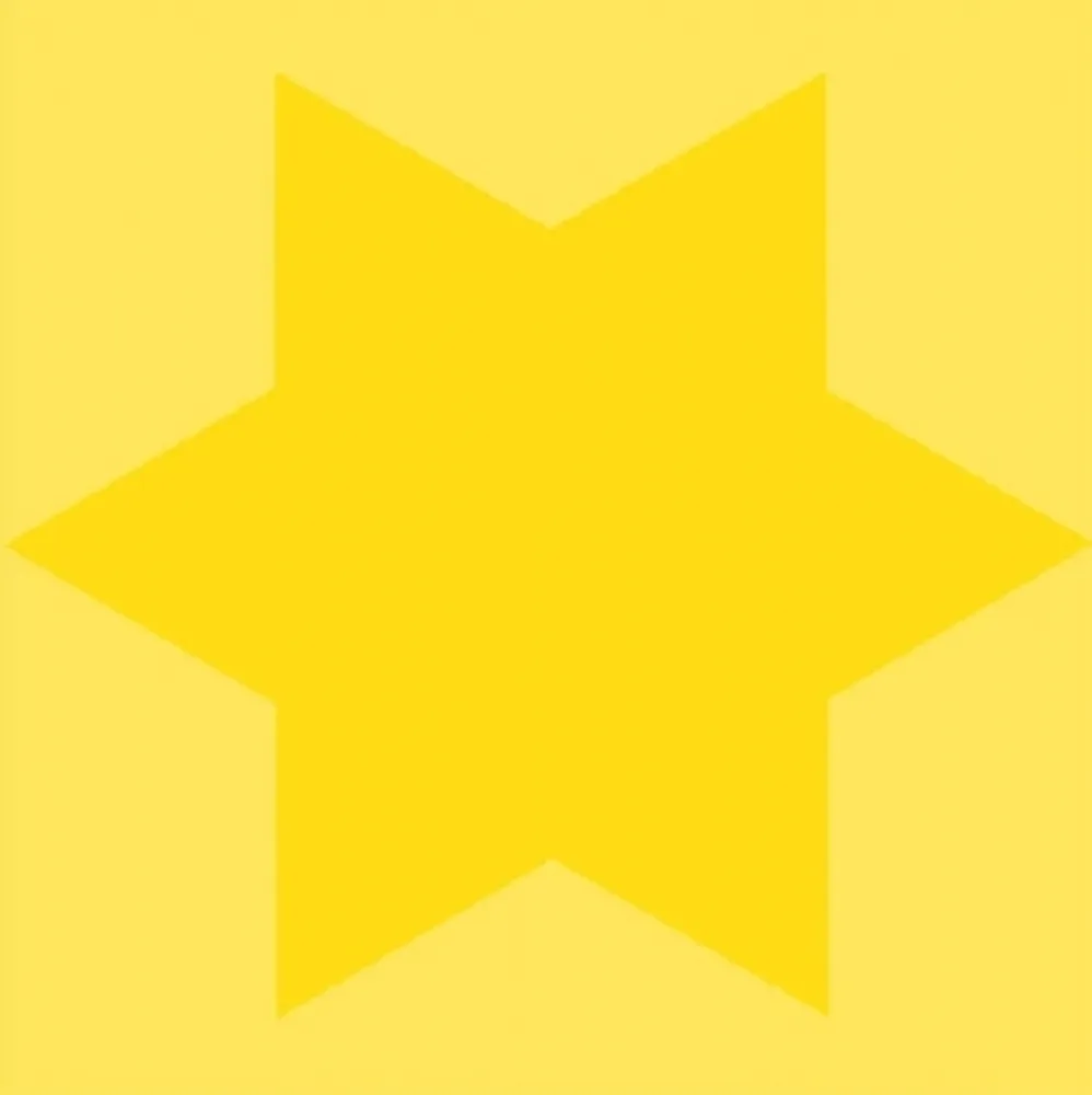 丝网印刷 Mosset - Etoile jaune