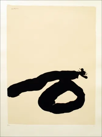 丝网印刷 Motherwell - Africa Suite: Africa 7