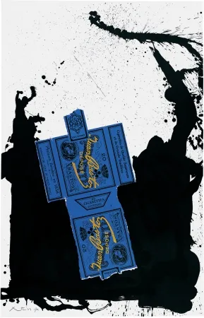 石版画 Motherwell - Bastos