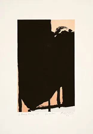 蚀刻飞尘法 Motherwell - Elegy Fragment II