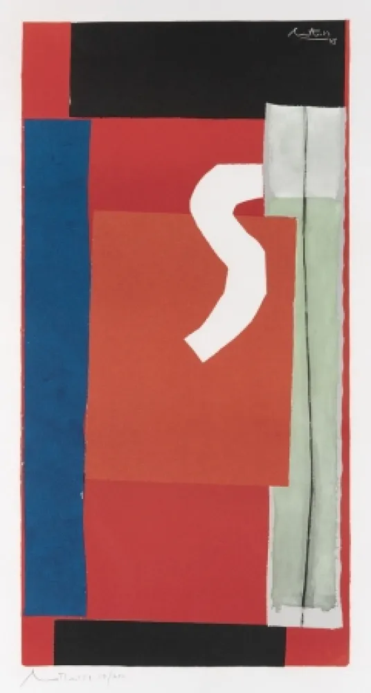 石版画 Motherwell - In Celebration