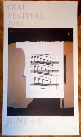 海报 Motherwell - Ojai festival (poster) , 1982