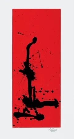 版画 Motherwell - Red Sea III