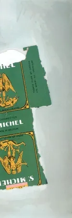 石版画 Motherwell - St. Michael I (State I)