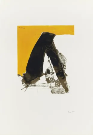 丝网印刷 Motherwell - Untitled 1 from The Basque Suite