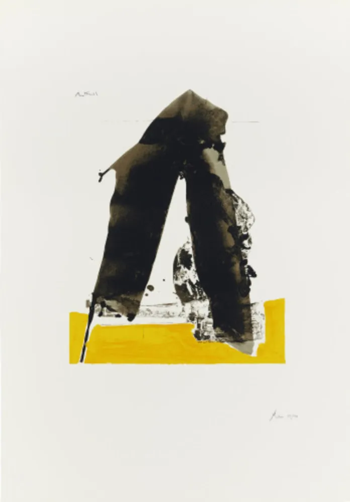 丝网印刷 Motherwell - Untitled 10 from The Basque Suite